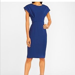 Express Cap Sleeve Sheath Dress